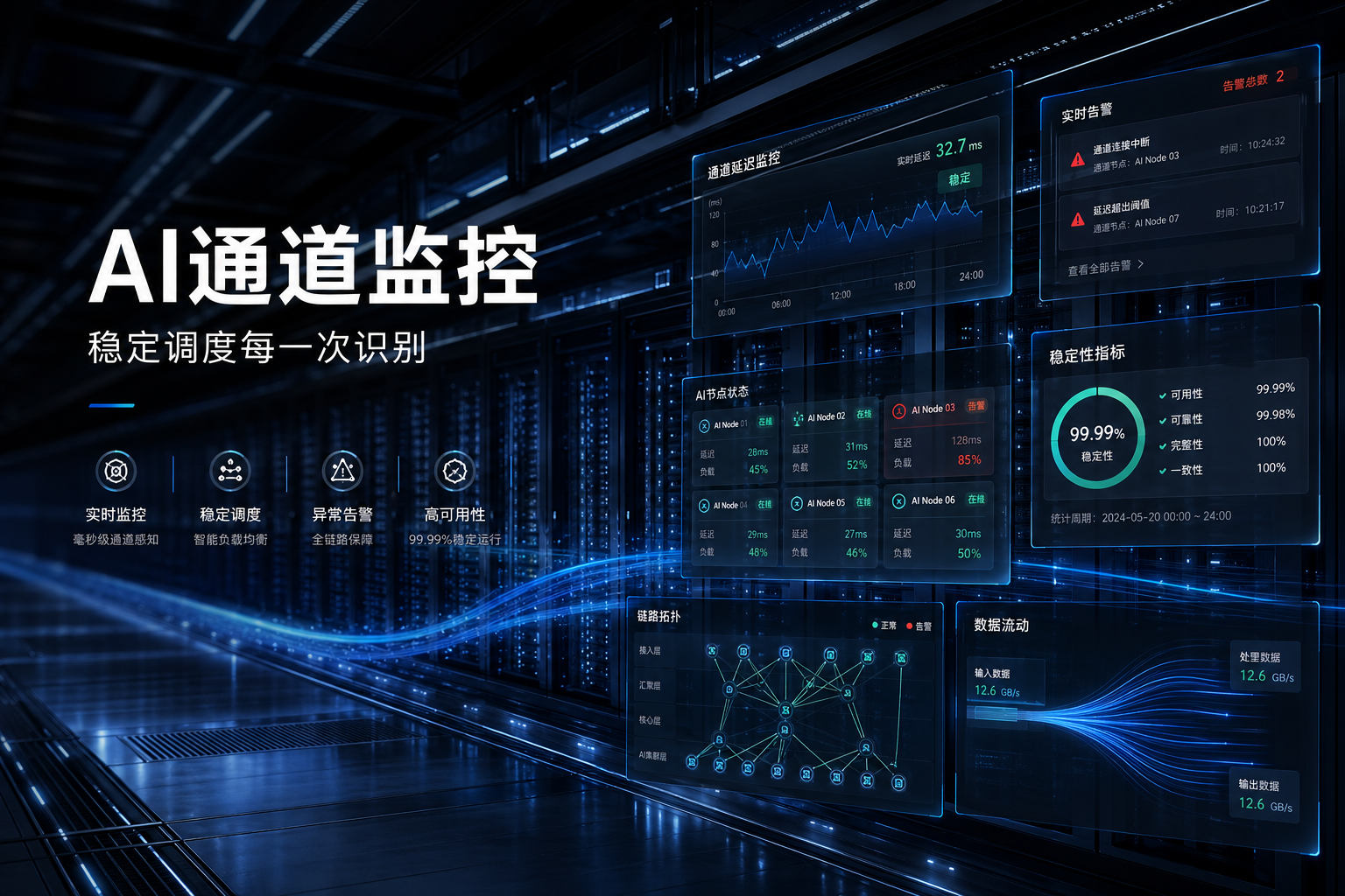 AI通道监控与调度